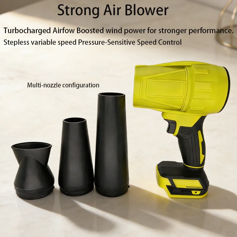 

Turbo Jet Blower, Leaf Blower, Strong Turbo Fan, Car Drying After Wash, Handheld Snow Blower, Garden Maintenance