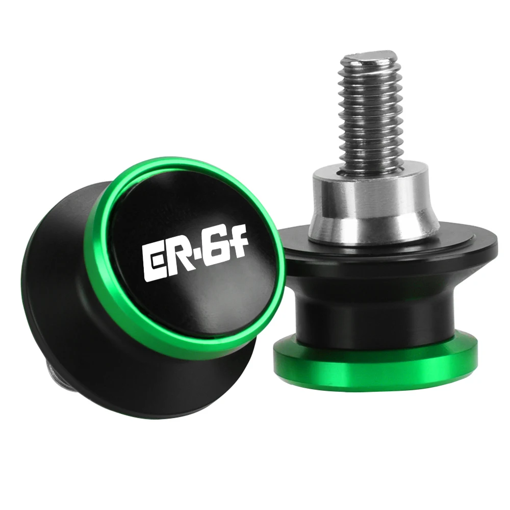 ER-6F Motorcycles For KAWASAKI ER6F 2009 2010 2011 2012 2013 2014 2015 2016 2017 8MM Swingarm Spools Rear Stand Screws Sliders