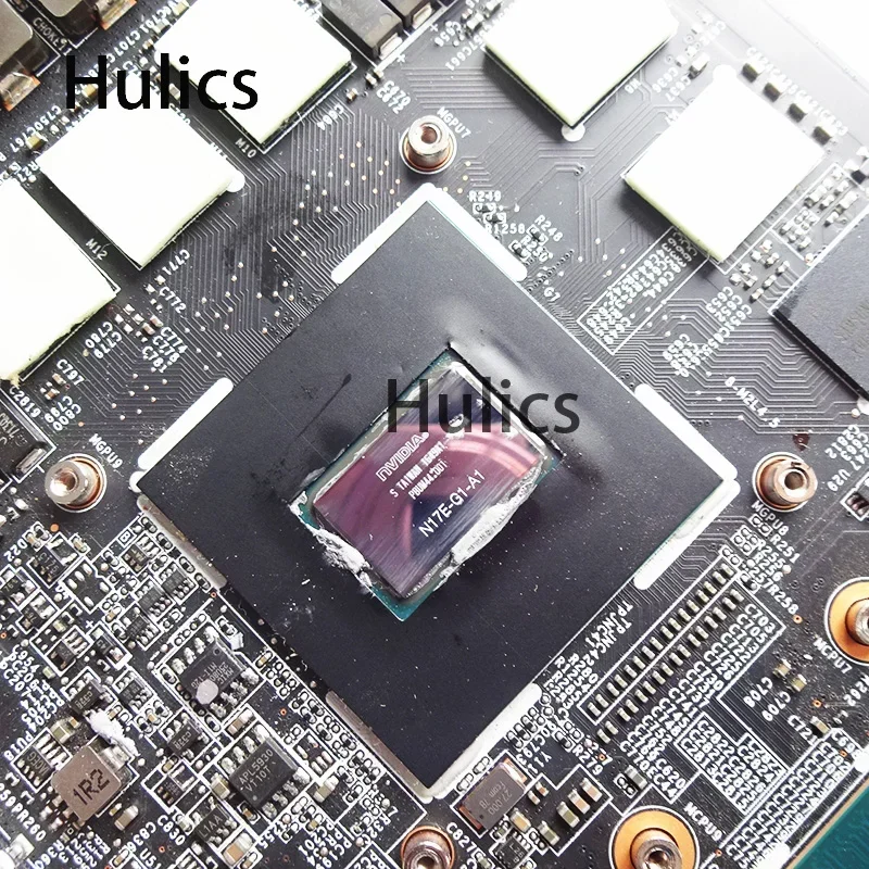 Hulics Used For MSI GE62VR GE72VR MS-16JB MS-16JB1 VER 1.0 Laptop Motherboard W/ CPU SR32Q I7-7700HQ N17E-G1-A1