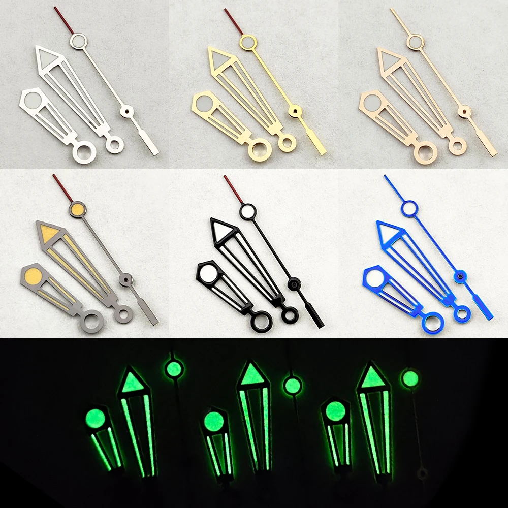 NH35 Hands High Quality Seconds hand watch hands green luminous hands watch watch accessories For NH35/NH36/4R/7S Movement