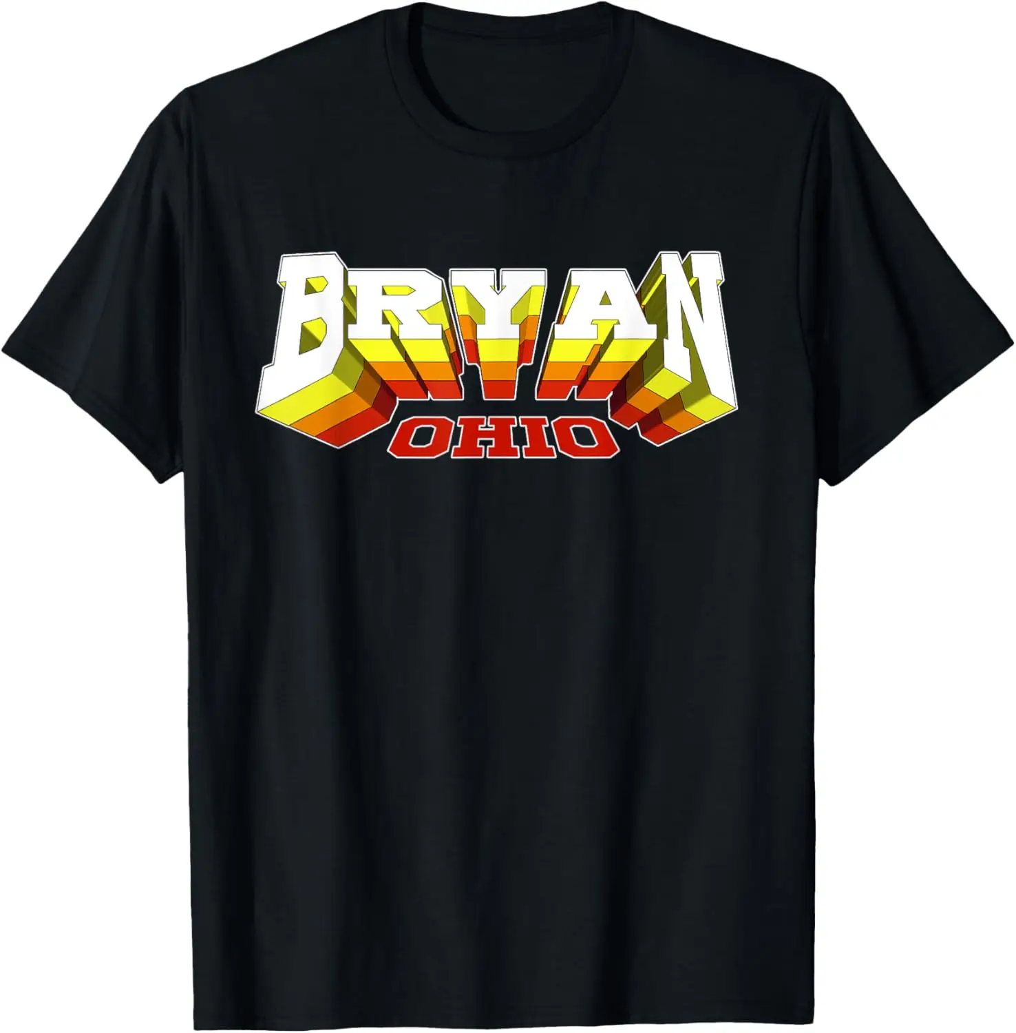 Retro Bryan City OH Ohio T-Shirt