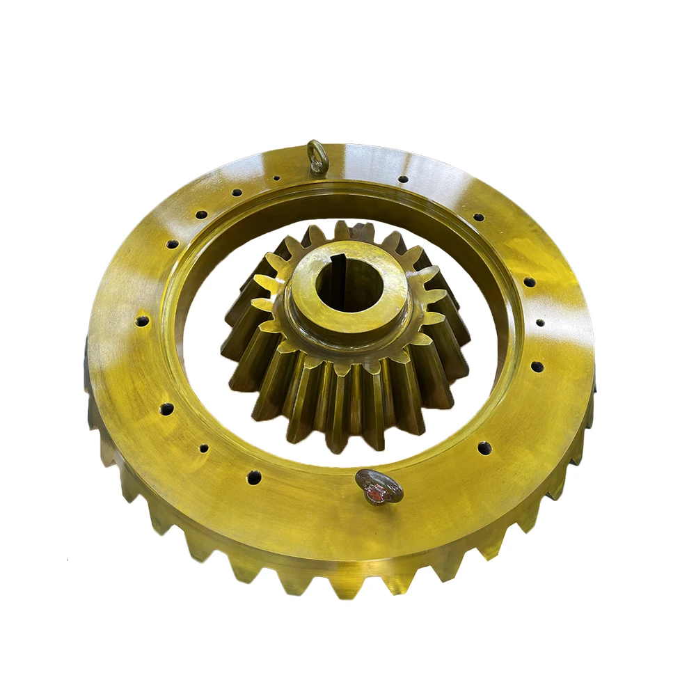 

Изготовленная на заказ литая коническая шестерня с прямым зубом, коническая шестерня-ведущая