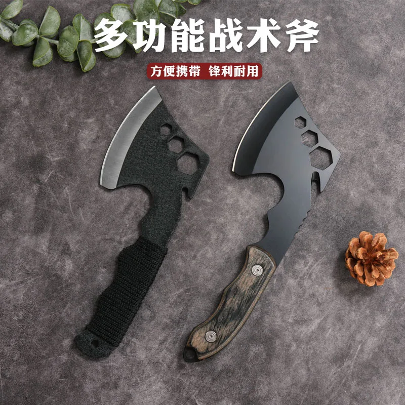 BAKULI axe outdoor opener axe, felling axe woodworking axe knives, tree felling home firewood chopping bone cutter