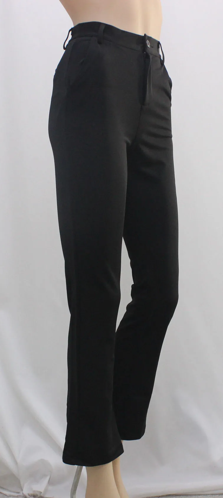 Damen Business Casual Hosen, Bequeme Bürokleidung mit Taschen, Elegante Regular Fit Arbeitshosen – Detail 11