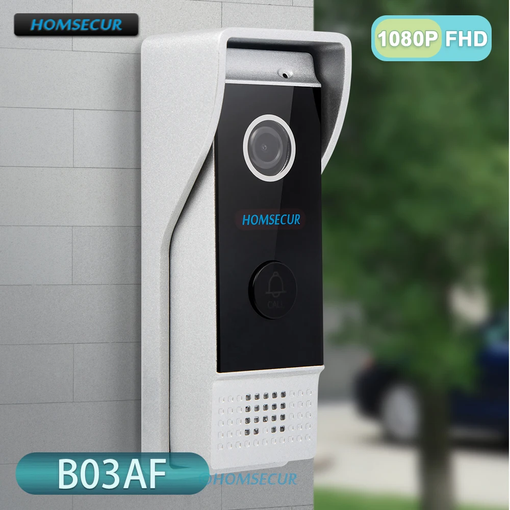 

B03AF 4 Wire Doorbell Camera 1080P FHD 110° View Angle for HOMSECUR WIFI Tuya Smart Video Door Intercom System