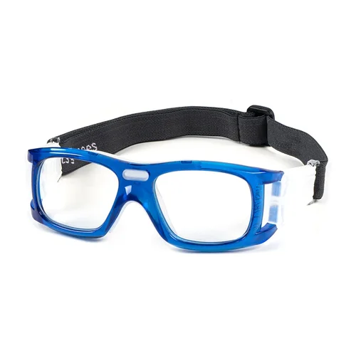 Imagen 2 del producto Gafas graduadas para hombre, gafas protectoras deportivas, gafas de baloncesto al aire libre, gafas para miopía con acabado de fútbol, antiluz azul