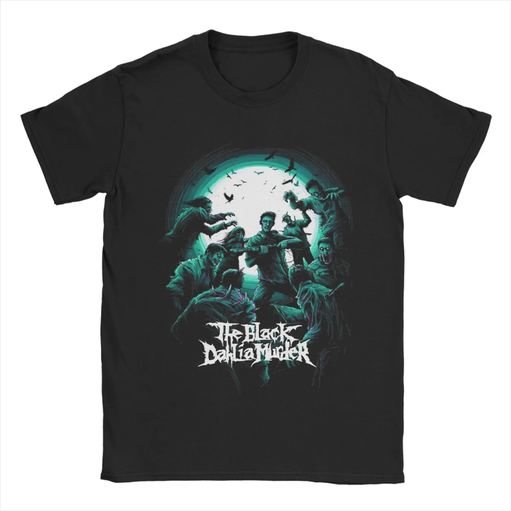 

Винтажная футболка Summer The Black Dahlia Murder Hippie Футболки Хлопковая футболка для мужчин Футболки с короткими рукавами с эстетическим принтом