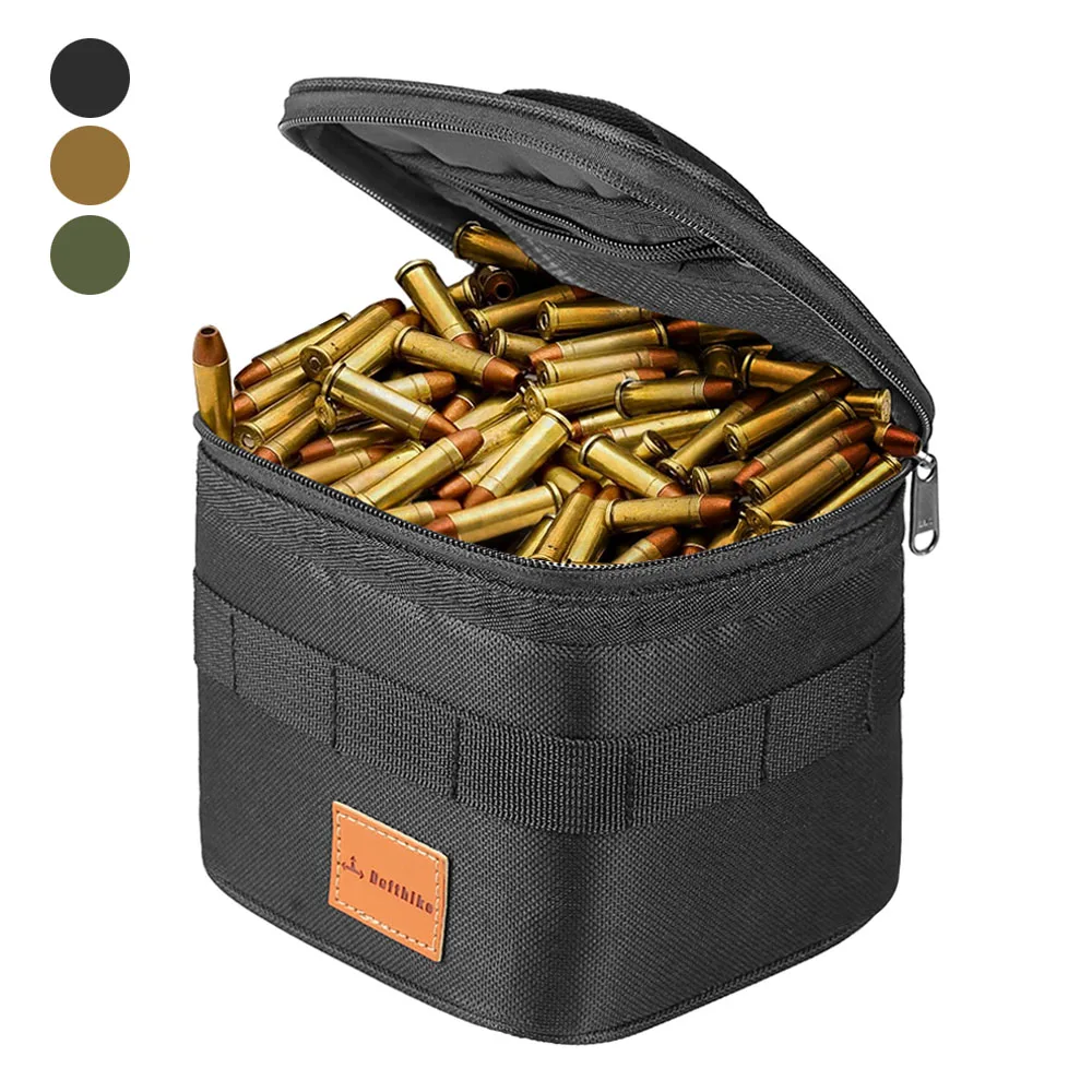 1000D Ammo Bullet Pouch Ammunition Carrier Bag Rifle Cartridge Bullet Pouch EDC Tool Bag Utility Pouch Hunting Handbag