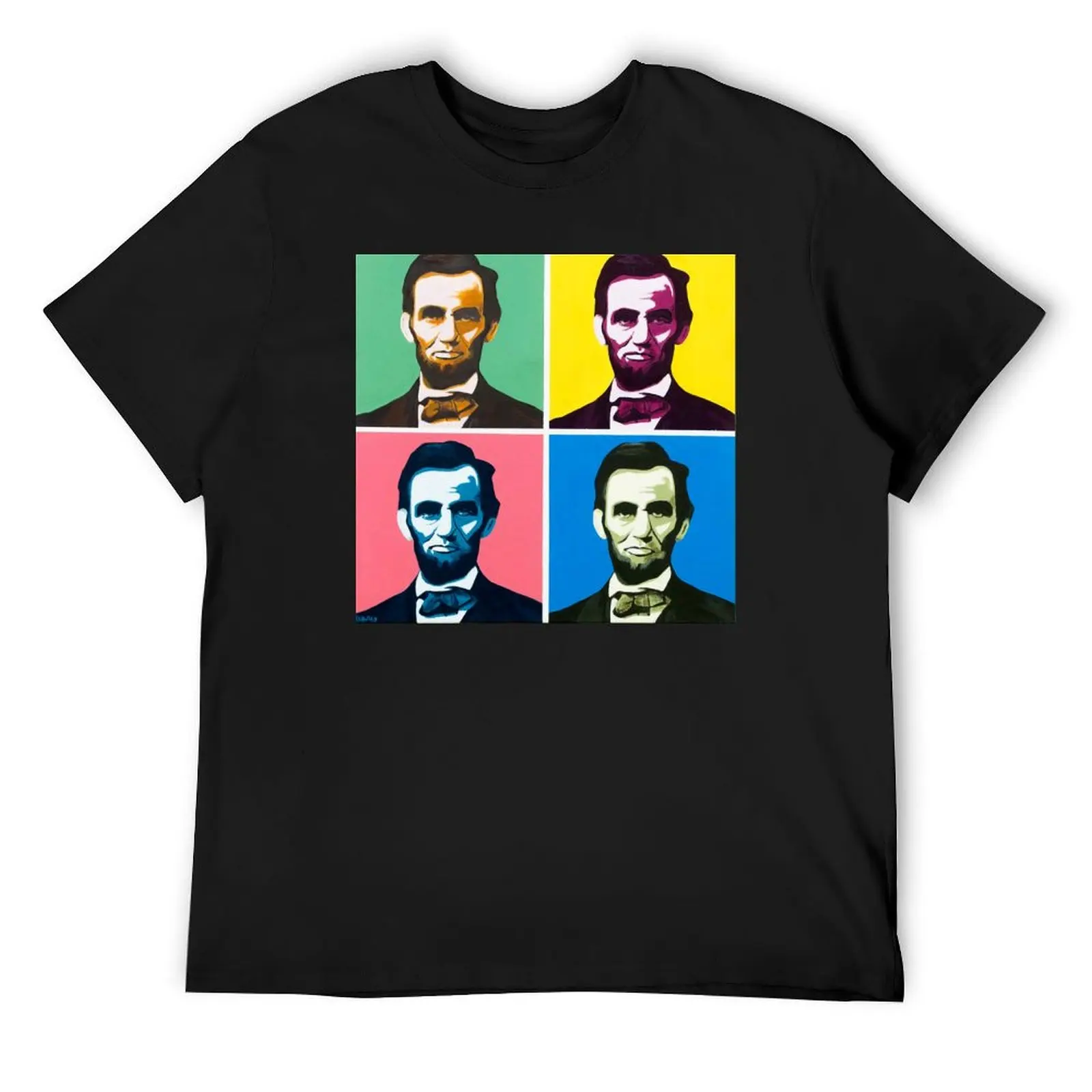 

Abe, Abraham Lincoln, Painting, Warhol T-Shirt graphic tee shirt rapper graphic tees tees sweat shirts, men