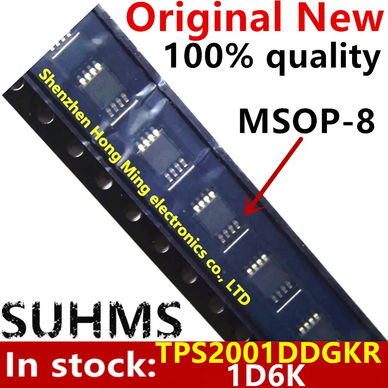 (5piece)100% New TPS2001DDGKR TPS2001 1D6K MSOP-8 Chipset