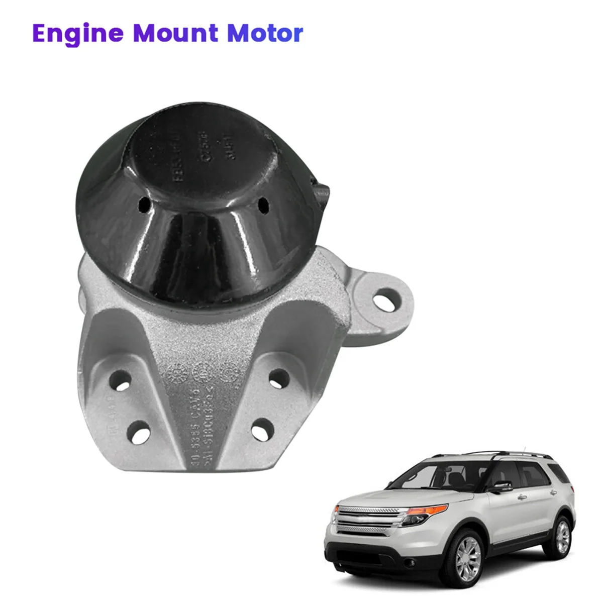 Hydraulic Right Engine Turbo Mount Motor DB5Z-6038-C for Ford Explorer Police Interceptor Utility 2013-2019 DB5Z-6038C