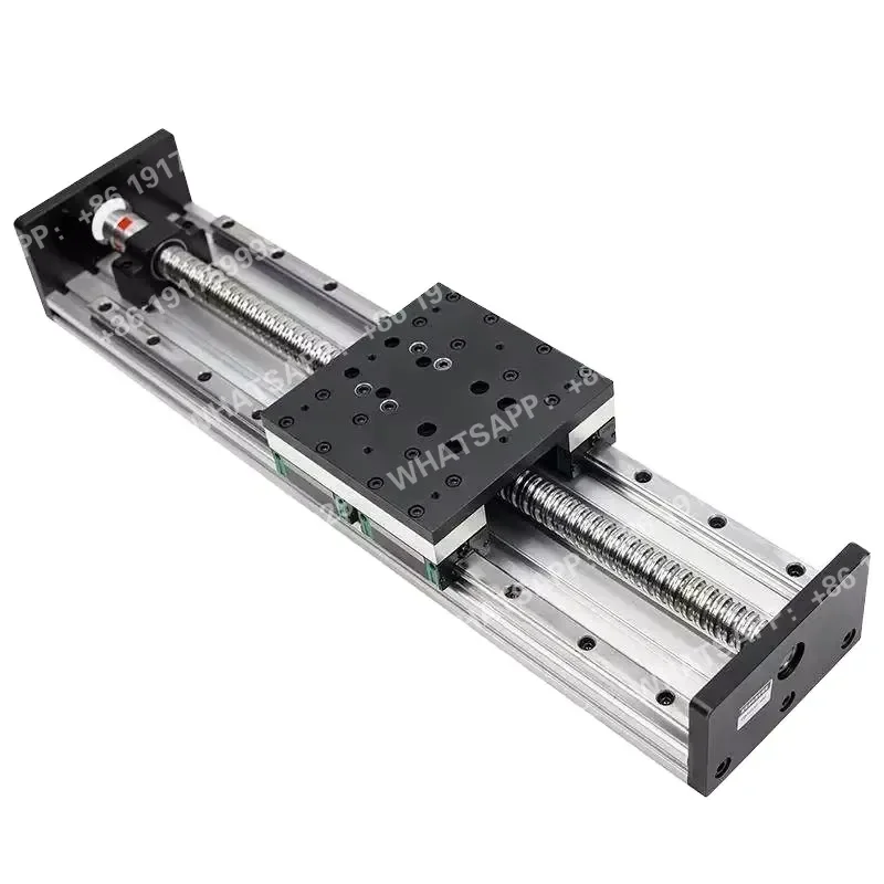 GX150 Heavy-Duty Ball Screw Slide Module Dual Linear Guides High-Precision Cross-Movement Workbench Linear Motion