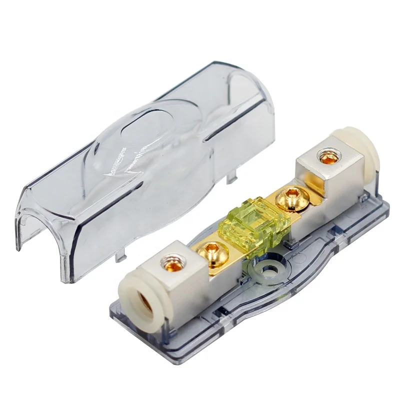 

Power Amplifier Accessories ANS Bolt-down Fuse Holder Auto Audio Fuse Box