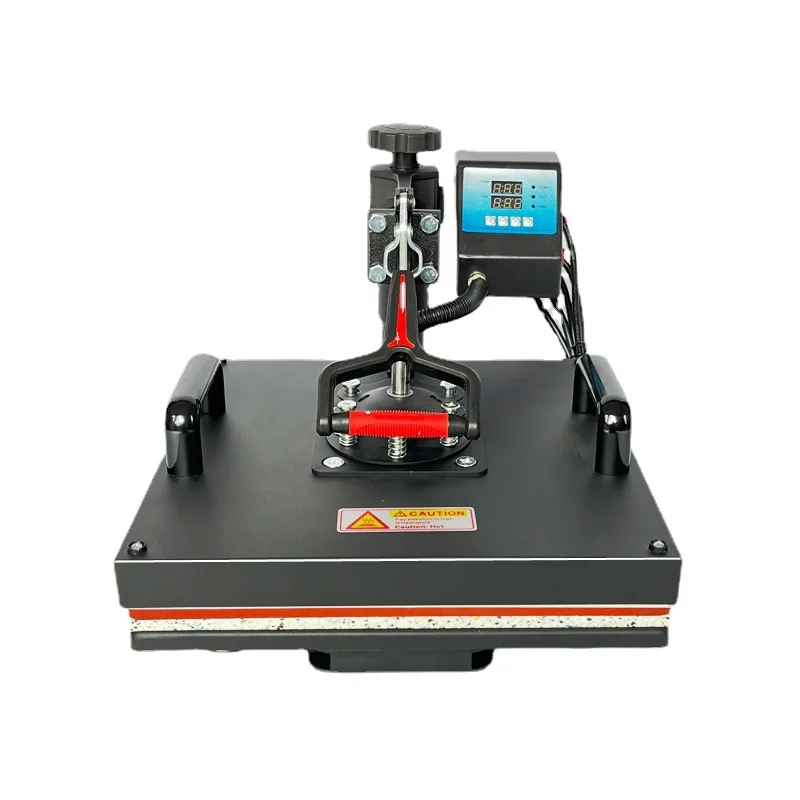 Peiqi-máquina de transferencia de calor 5 en 1, equipo de transferencia de calor con cabezal móvil, máquina de impresión de ropa y camisetas, prensa