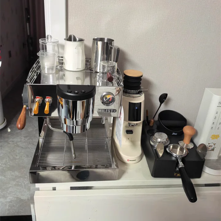 

EM-19-M3 Modern Best-Selling Independent Dual-boiler Commercial Household Semi Automatic Espresso Roaster Coffee Machine