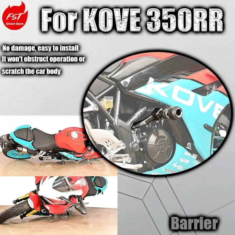 

Crash Bar Fits KOVE 350RR Jerez, Anti-Fall Ball & Racing Bumper Guard