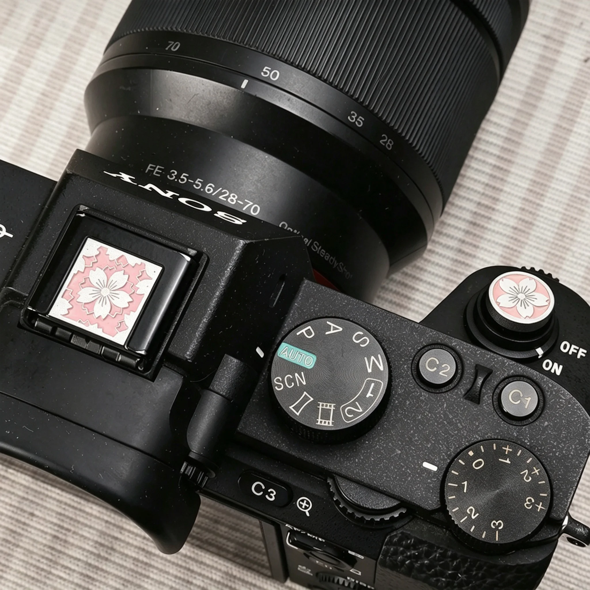 Sony Camera A6400 - Copri slitta calda per fotocamera, stile