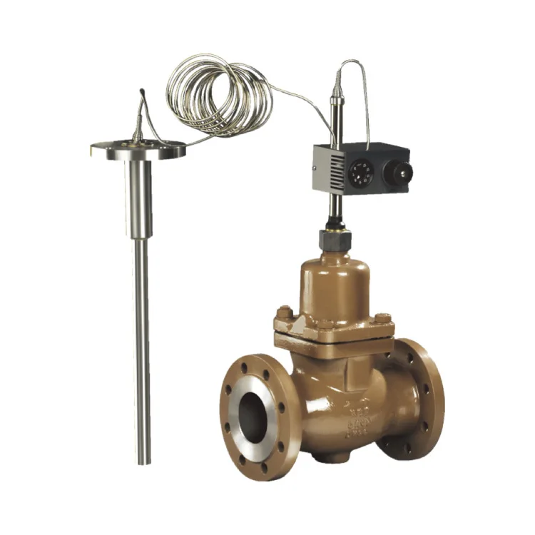 

High Quality Customized High Temperature Resistant Pressure Regulating Valve Cast Self Operated Temperature Regulating Valve