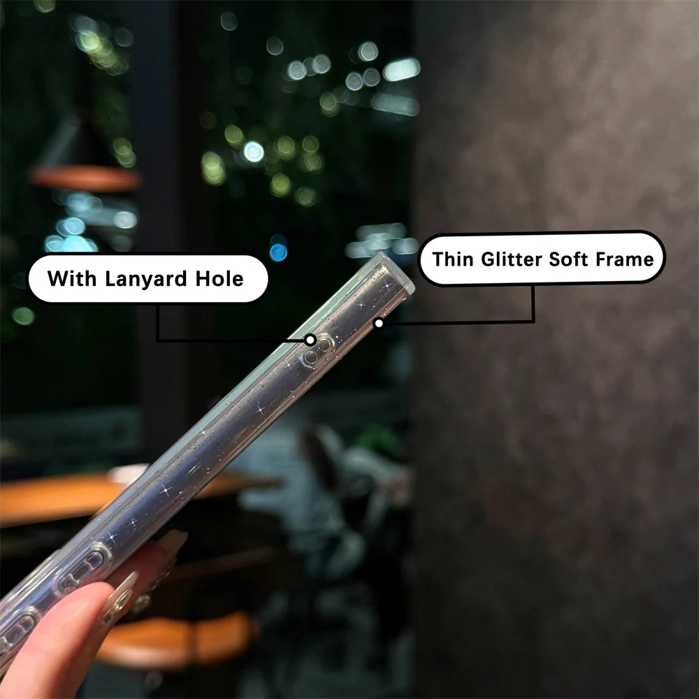 Градиентная блестящая магнитная беспроводная зарядка для чехла Magsafe для Samsung Galaxy S25 S24 S23 S22 Ultra Plus FE Clear Cover