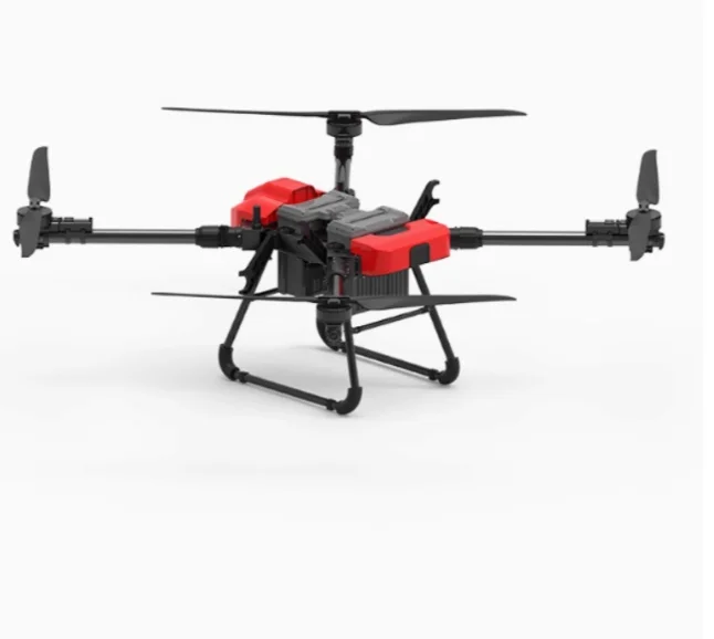 SY-40 Large transport drone with a load capacity of 40 kg for power line transport and mounting equipment for fire fighting