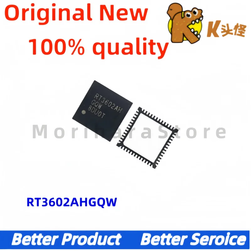 2 個/新しいオリジナル RT3602AHGQW RT3602AH QFN48