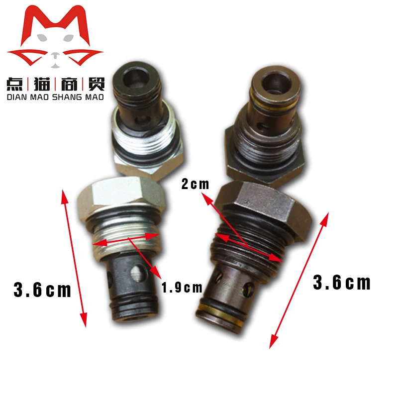 Manual Lowering Valve of Power Pack for Two Post Car Lift Pressure Release Valve for Garage Repair for Orient & Deli