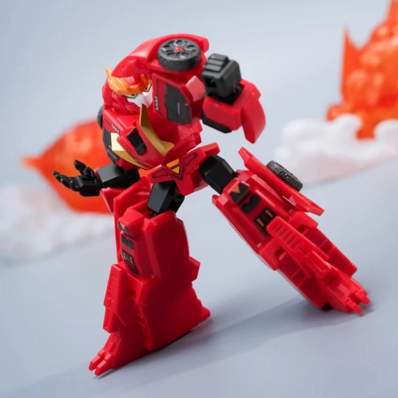 SEMBO BLOCK Metal Card Bot 2 Assemble Building Block Figure Blue Cop Mega Teuleokeo Mega Ambler Model Ornament Toy Gifts view 3