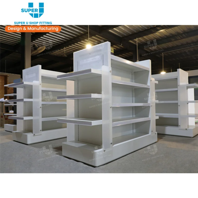 (Customized) U Shop Display Shelf Showcase Showroom Product Display Furniture Retail Store Display Gondola Racks