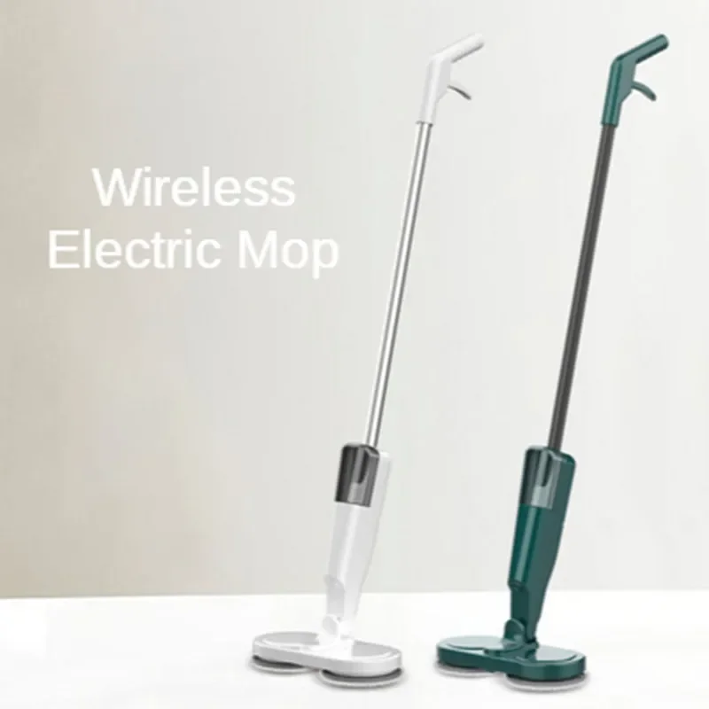 Electric Floor Mop With Sprayer Handheld Spin And Go Mop Without Cable And Water Tank Floor Washing Mops Cleaning Household