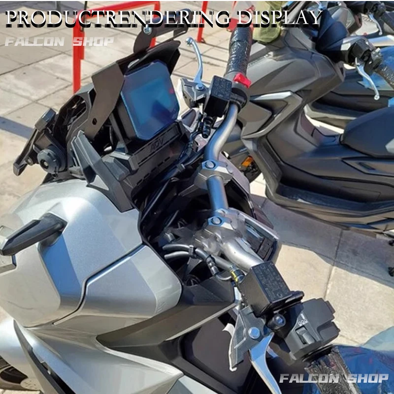 

Подходит для Honda ADV350 ADV 350 ADV 2021 2022 2023 2024, кронштейн для крепления GPS, аксессуары для мотоциклов, кронштейн для мобильной навигации.