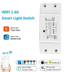 WiFi Smart Switch Universal Breaker Timer APP Wireless Remote Control Automation Works with Alexa Google Home Alice ﻿