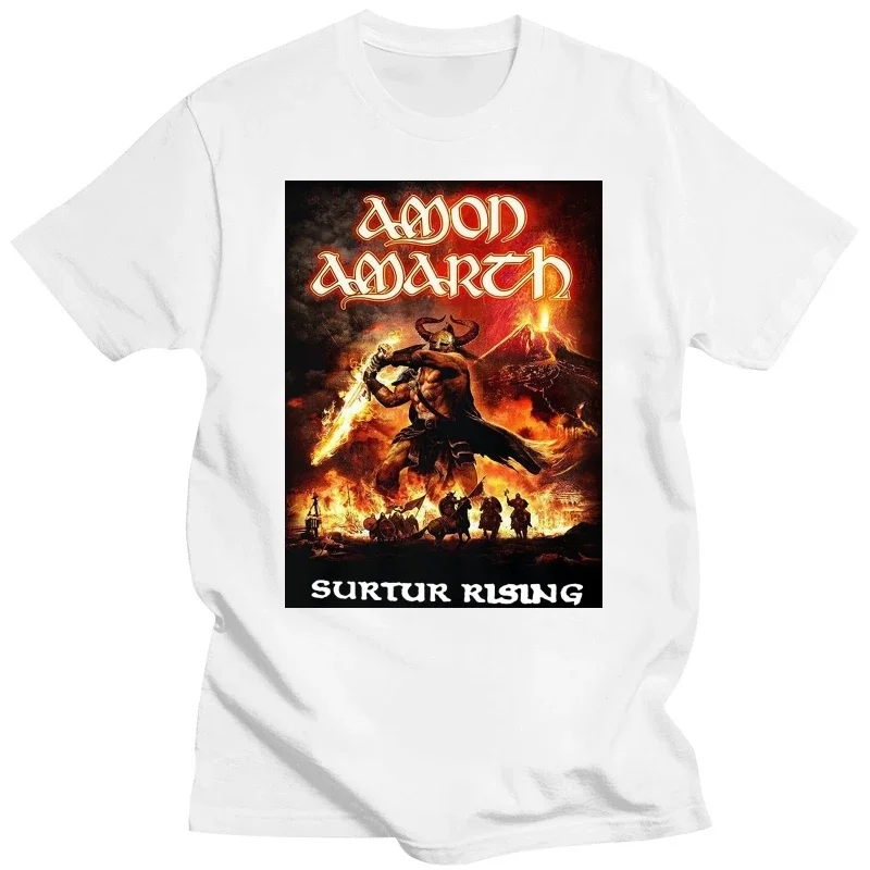 Amon Amarth Surtur Rising Mens T-shirt Unisex Hard Rock Heavy Metal Punk Band  oversized t shirt