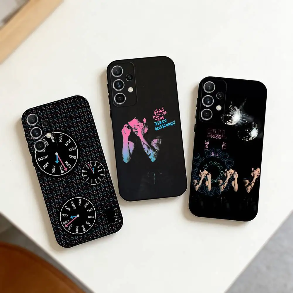 K-Kiss All the Time H-Harry Styles Phone Case For Samsung S25,S24,S21,S22,S23,S30,Ultra,S20,Plus,Fe,Note,10,9,5G Black Cover