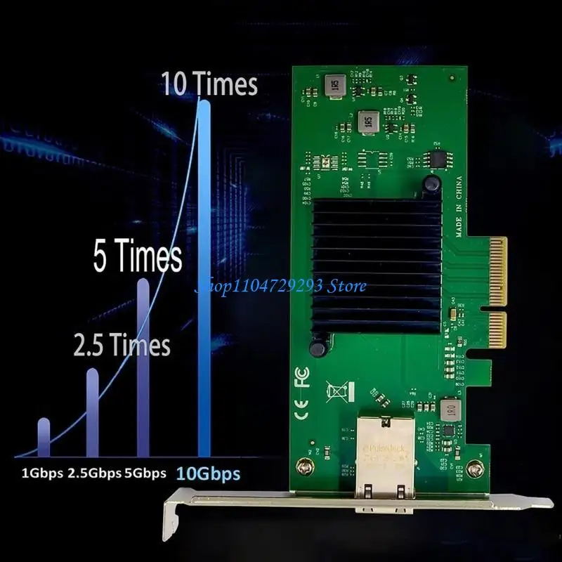 

Y2GD 10G PCIE Networks Card Adapter AQC107CHIPSET+3 -футовый кабель Cat8 Ethernet