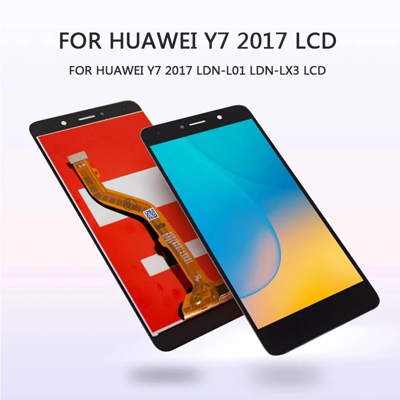 

Для Huawei Y7 2017 ЖК-дисплей 100% рабочий ЖК-экран с сенсорным экраном дигитайзер панель для Huawei Y7 2017 LDN-L01 LCD