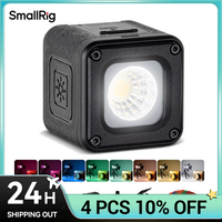 LED Video Light, SmallRig Waterproof Portable Lighting Kit Mini Cube with 8 Color Filters for Smartphone, Action and DSLR Camera