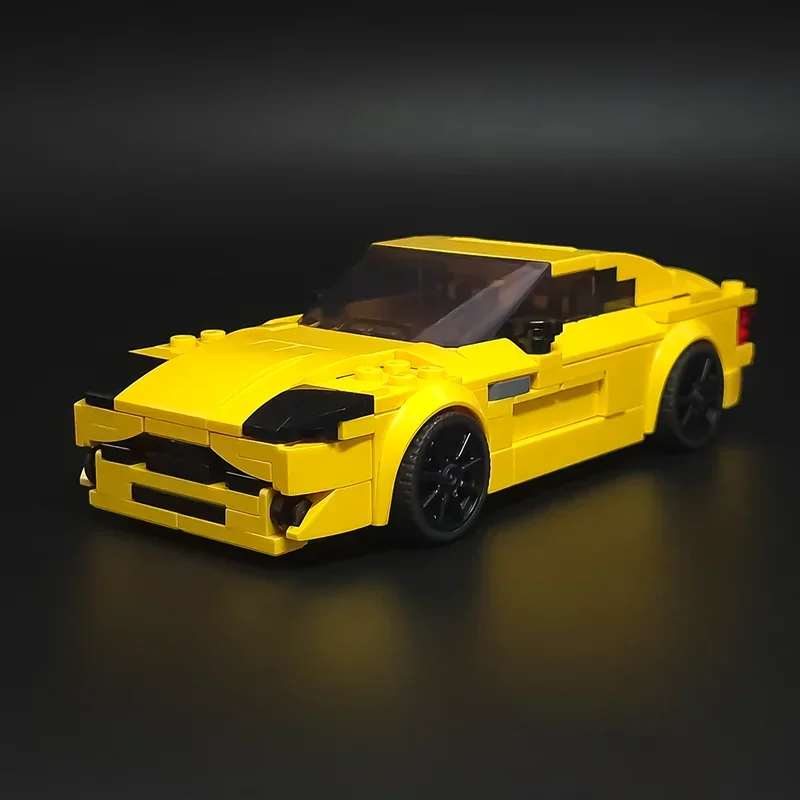 Blocos de Montar Moc Speed Champion Coleção de Carros de Luxo, Modelos de Tijolos Técnicos para Montagem DIY, Brinquedo de Construção, Presente de Feriado