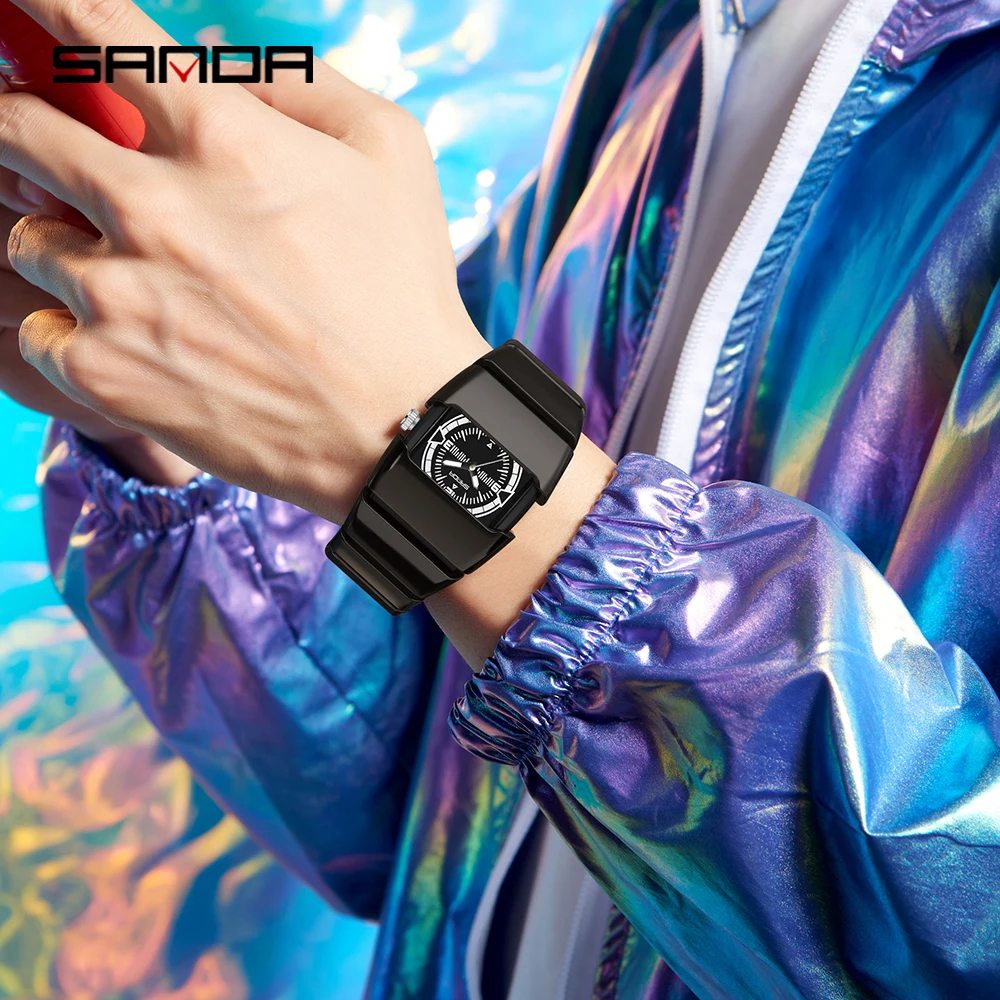SANDA 9503 New Fashion Outdoor Trendy Cool Watch Personalized