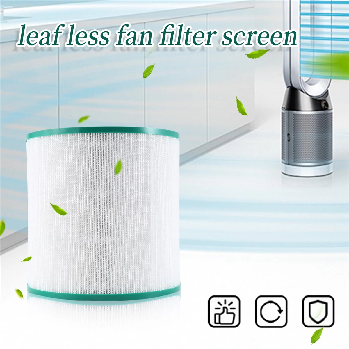 HOT 1PCS TP00/TP03/TP02/AM11 Filter Elements Suitable for Leaf Less Fan Screen for Dyson Air Purifier