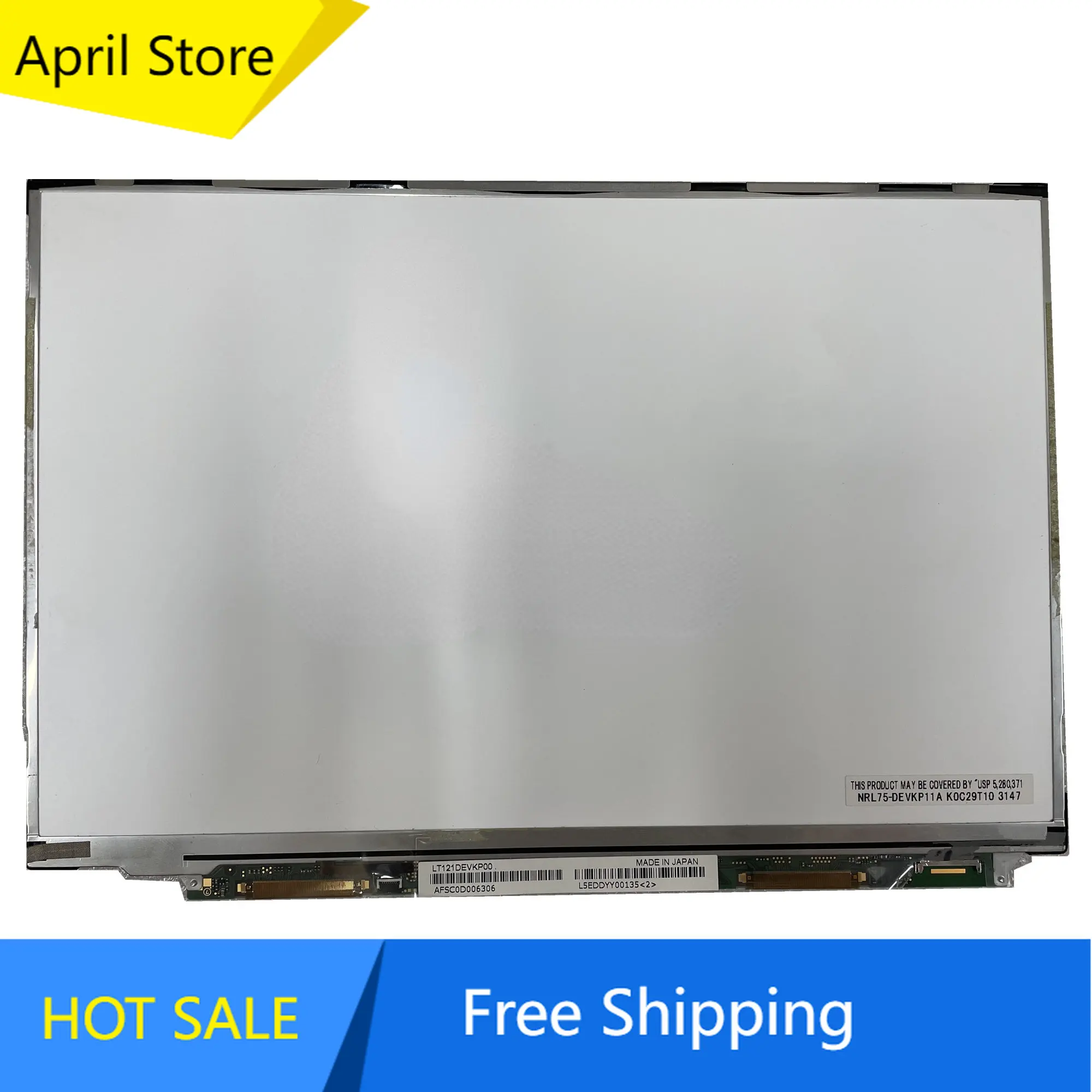 

LT121DEVKP00 fit LP121WX4-TLA1 TLA2 12.1''Laptop LCD Screen 1280*800 LVDS 30 PINS