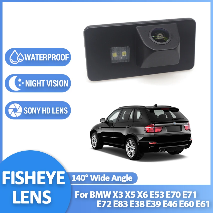 Автомобильная камера заднего вида ночного видения HD для BMW X3 X5 X6 E53 E70 E71 E72 E83 E38 E39 E46 E60 E61 Водонепроницаемая камера заднего вида Автомобильная камера заднего вида ночного видения HD для BMW X3 X5 X6 E53 E70 E71 E72 E83 E38 E39 E46 E60 E61 Водонепроницаемая камера заднего вида