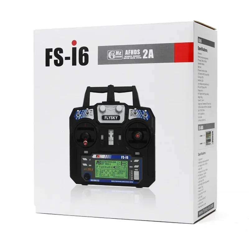 Trasmettitore radio FLYSKY FS-i6 I6 2.4G 6CH AFHDS 2A con ricevitore IA6B / X6B / A8S / R6B / A8S