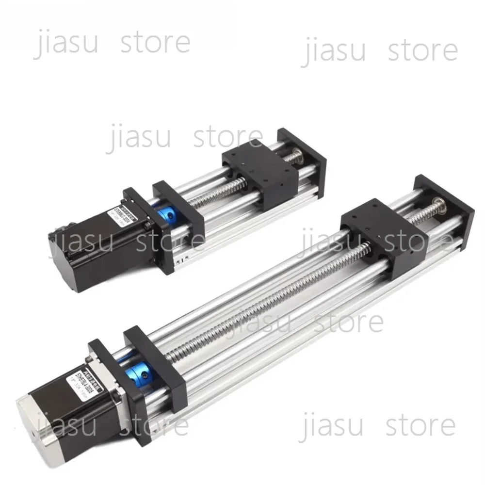 Ball Screw Linear Slide Module with Nema17/Nema23 Stepper Motor, XY Axis Screw Set 1204 1605 1610 CNC Motion Parts