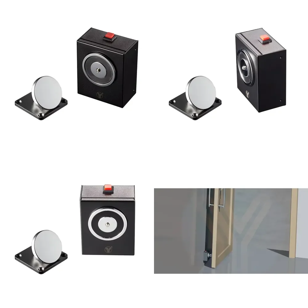

Holding Force Electromagnetic Lock DC24V Optional Manual Release for Single Double Smokeproof Door Access Control Magnetic Lock