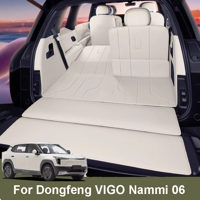 

For Dongfeng VIGO Nammi 06 2025 2026 Car Leather Trunk Anti Dirt Protection Pad Interior Wear-resistant Accessories