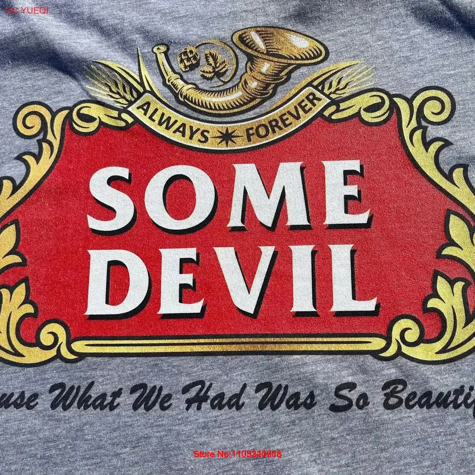 

Футболка с дьяволом, винтажная стильная футболка с рисунком, дышащая, стильная, повседневная, слегка растянутая, модная уличная одежда, мягкая, винтажная, стираная