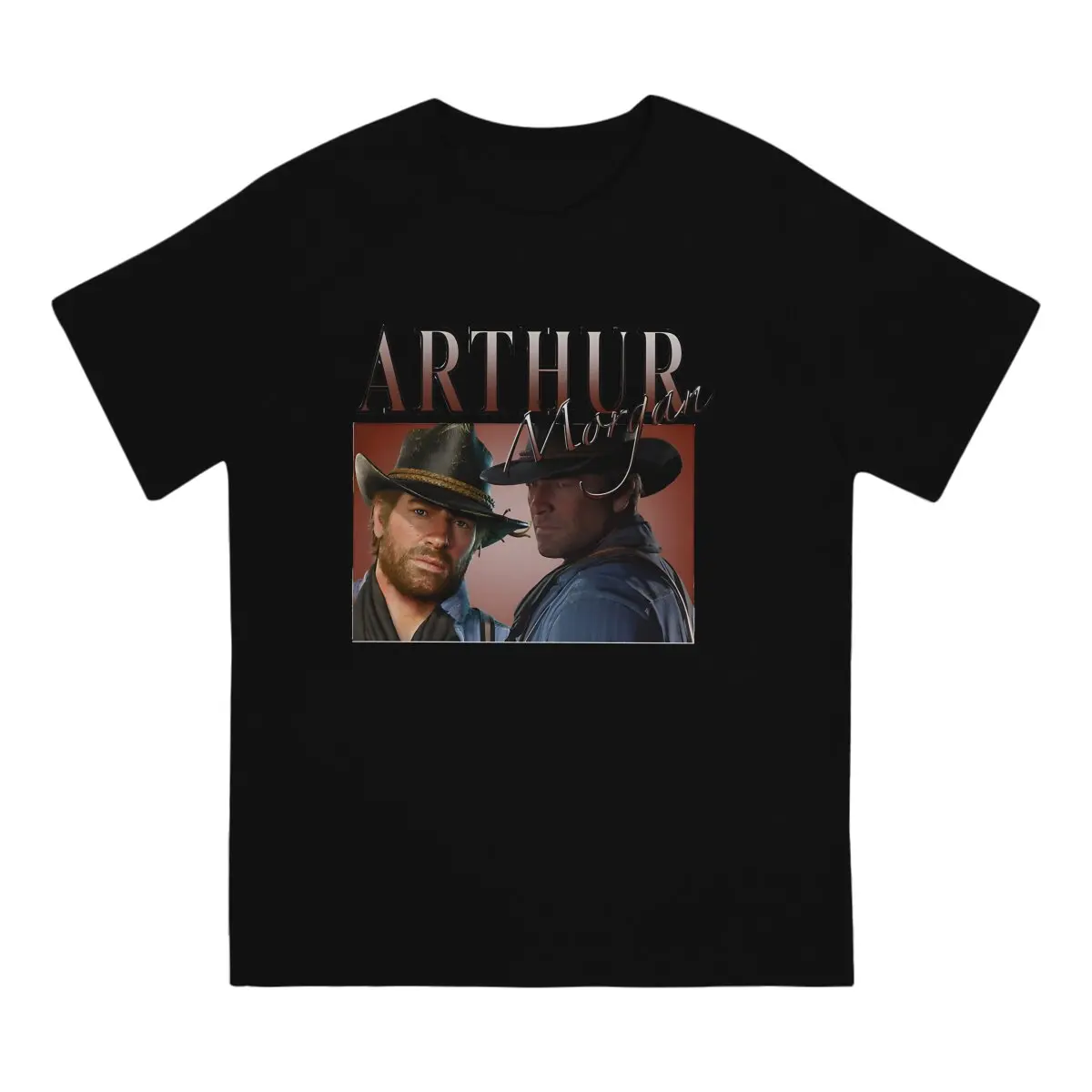 Red Dead Redemption Game Arthur Cotton T Shirt Harajuku Alternative Men's Tshirt O-Neck Short Sleeve