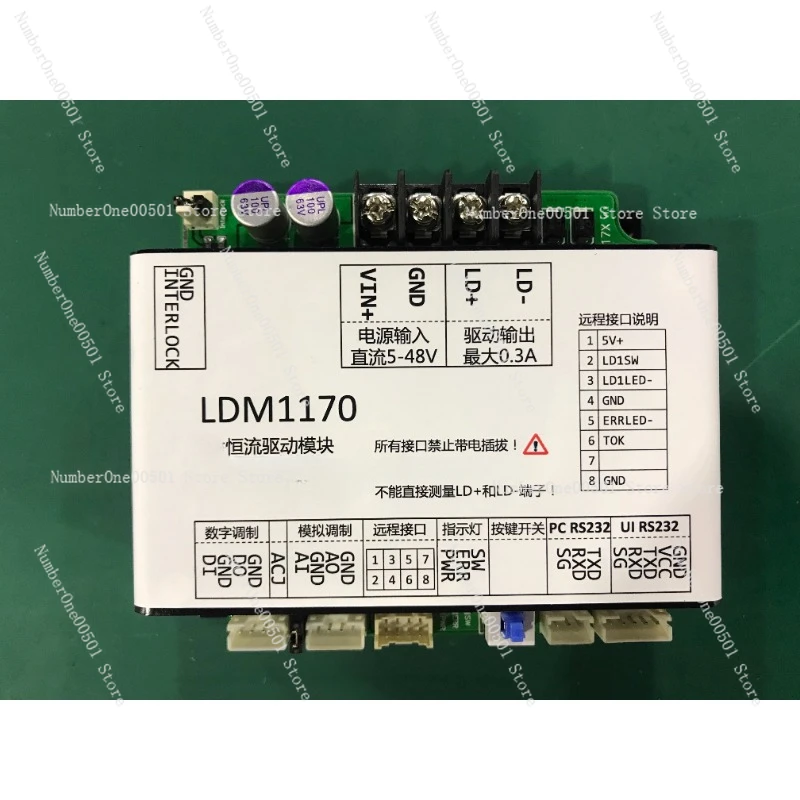 LDM1170 Semiconductor Diode Laser Constant Current Driver Module, 0.3A, Continuous/Pulse