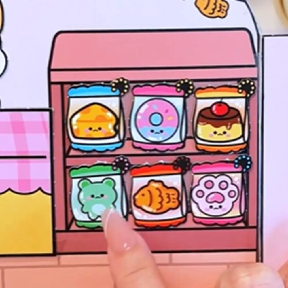 Matériel fait à la main bricolage livre de pincement apprentissage précoce livre éducatif silencieux dessin animé pincement conception 3D autocollant livre activités créatives