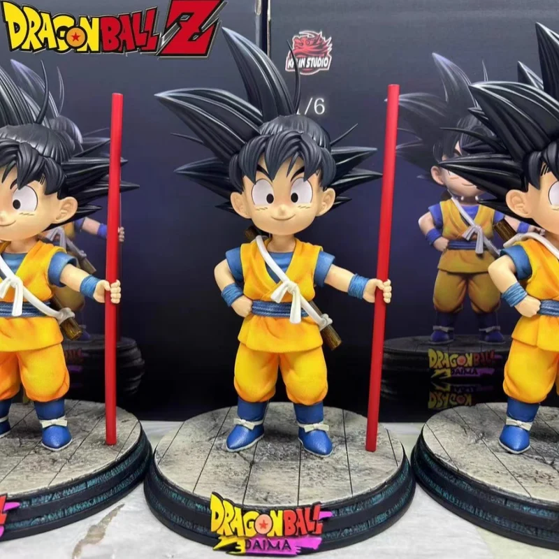 En Stock Anime Dragon Ball Son Goku figura chico Goku figuras de acción 22cm colección de estatuas de Pvc modelo juguete regalos de navidad para Fans